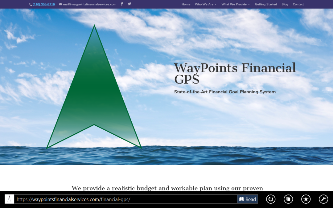 It’s Easy to Budget With our Financial GPS (Goal Planning System)